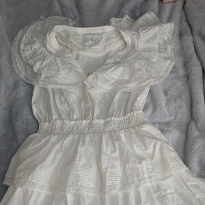 LoveShackFancy And Target Collab White Dress